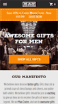 Mobile Screenshot of mancrates.com